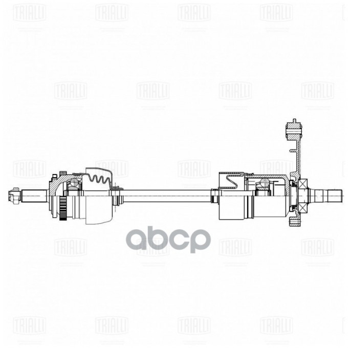 Привод Для А/М Лада 21214 Abs С Кроншт. Н/О (Перед. Лев.) (Ar 854) TRIALLI арт. AR854