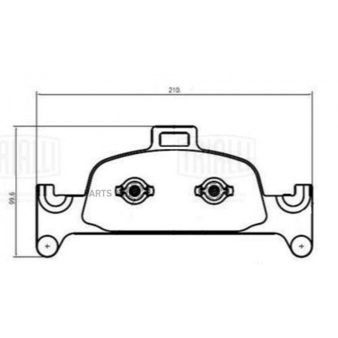 Колодки торм. для а/м Audi A4 (B9) (17-) диск. перед. т/с Ate (керам.) PF4474CR